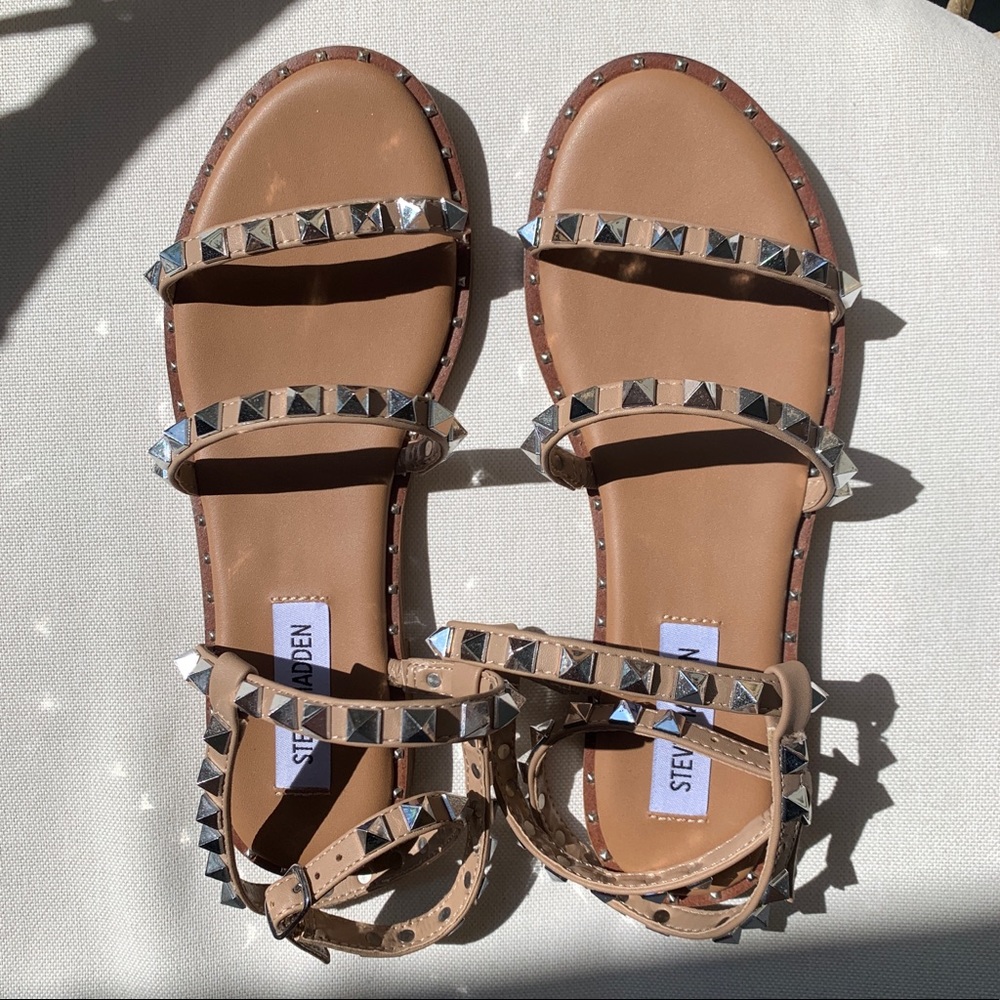 Steve Madden Travel Tan Sandals